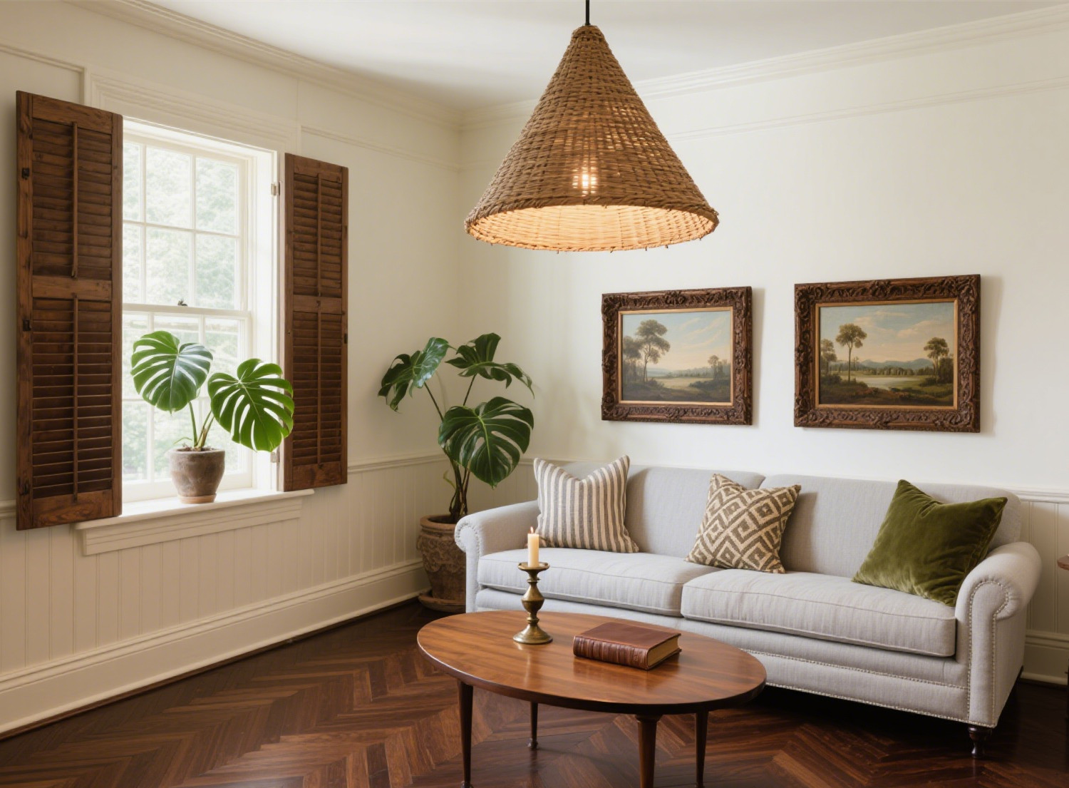 Style hybride colonial