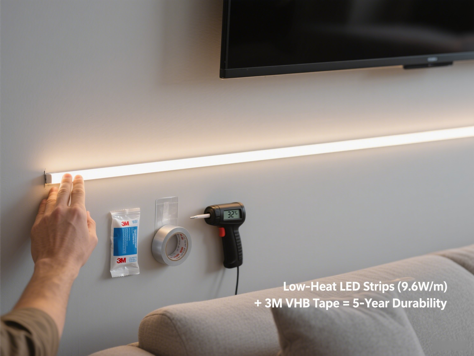 Can LED Tape Be Glued to the Wall? A Practical Installation Guide