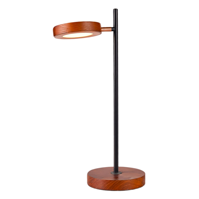 Table Lamp Custom LED Wooden Base Commercial Lighting Modern