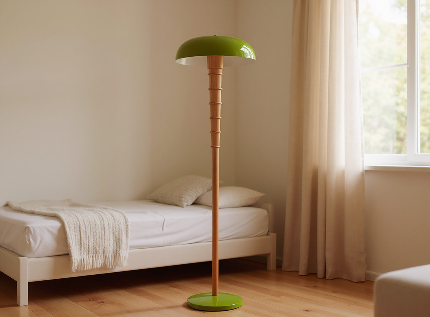 floor lamp in homestay