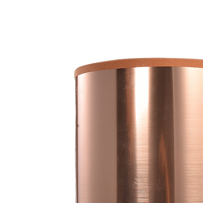 Жез көлөкө менен жарыктандыруу тумбочка лампалары