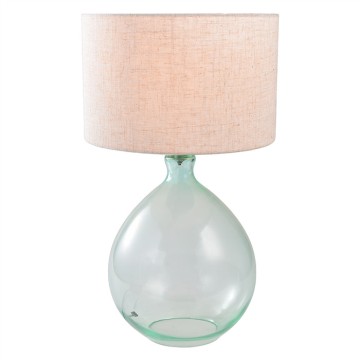 Шкляная аснова для настольнай лямпы