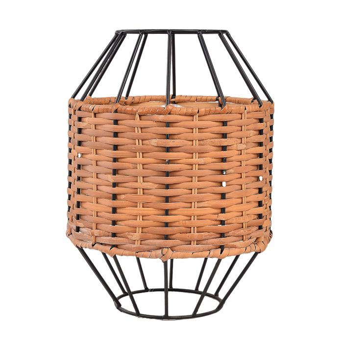 Lámpada de escritorio personalizada brillante con iluminación de oficina de metal negro...