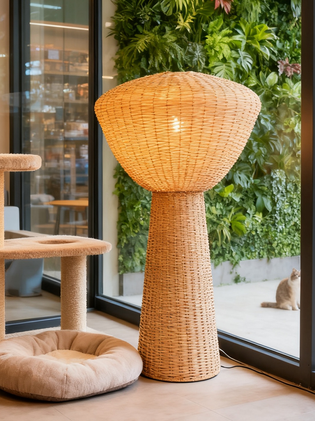 Arc Lamp Floor