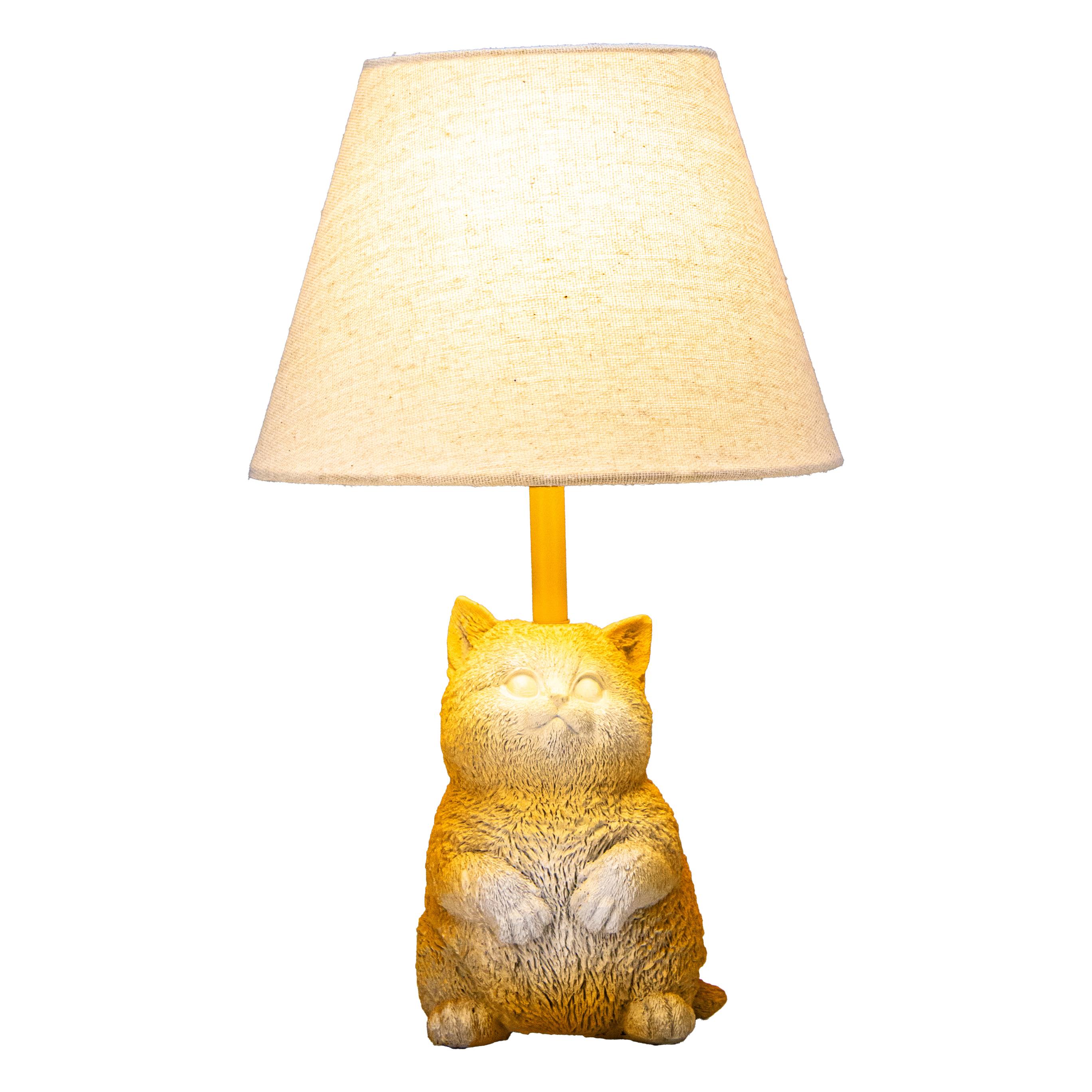 Decorative Cat Base Table Lamp