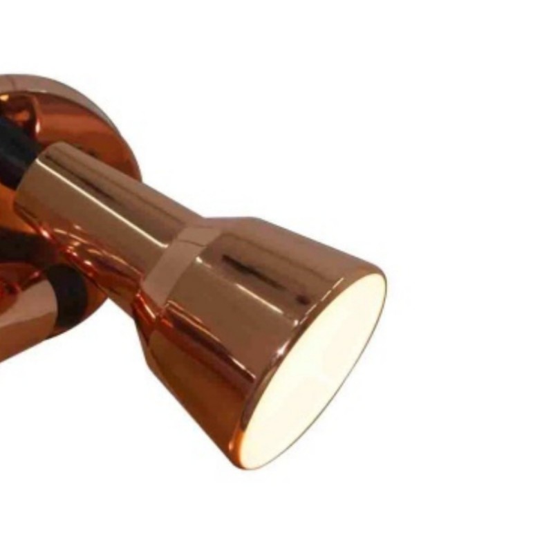 LED wall Champagne Gold lamp metal lampshade