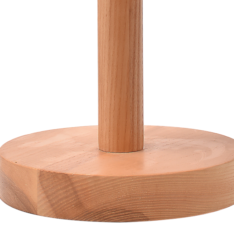 Red metal lampshade with wooden lamp post desk lamp (2).png