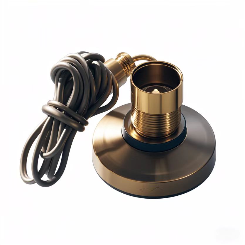 Metal lamp base