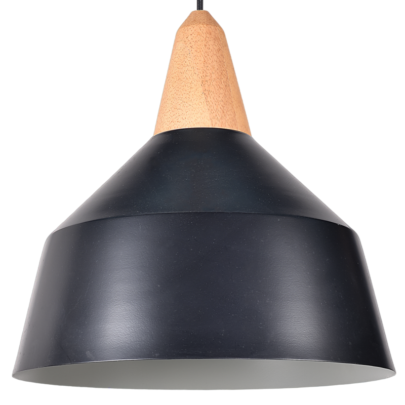 Metal lampshade, minimalist design, country style