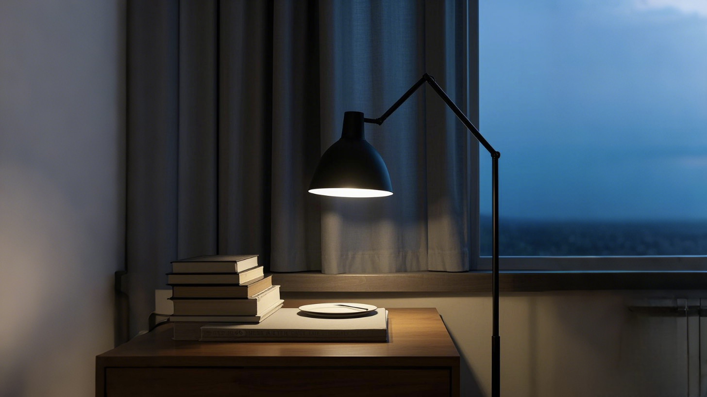 Metal lampshade, minimalist design, country style (1).png