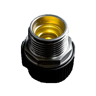 Screw socket lamp holder, metal thread