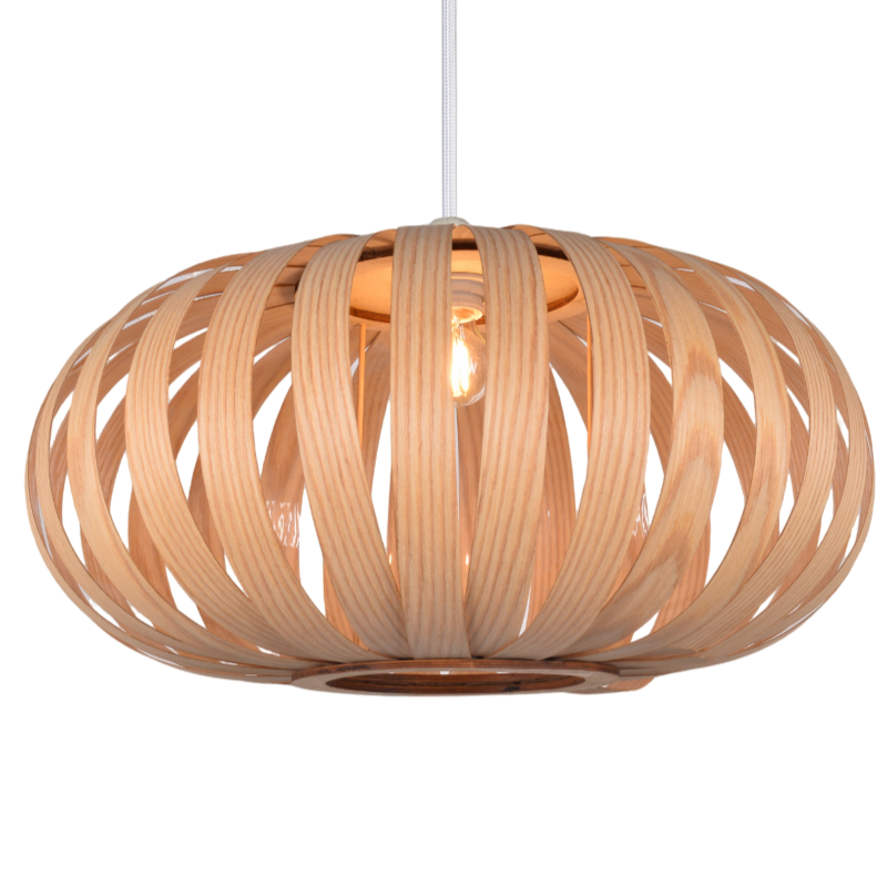 Weaving bamboo lampshade, E26 light bulbs
