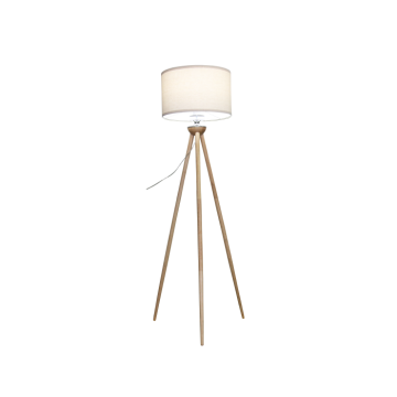 ئاق چىراغ ۋە ياغاچ ئۈچبۇلۇڭ بىلەن پول چىرىغى