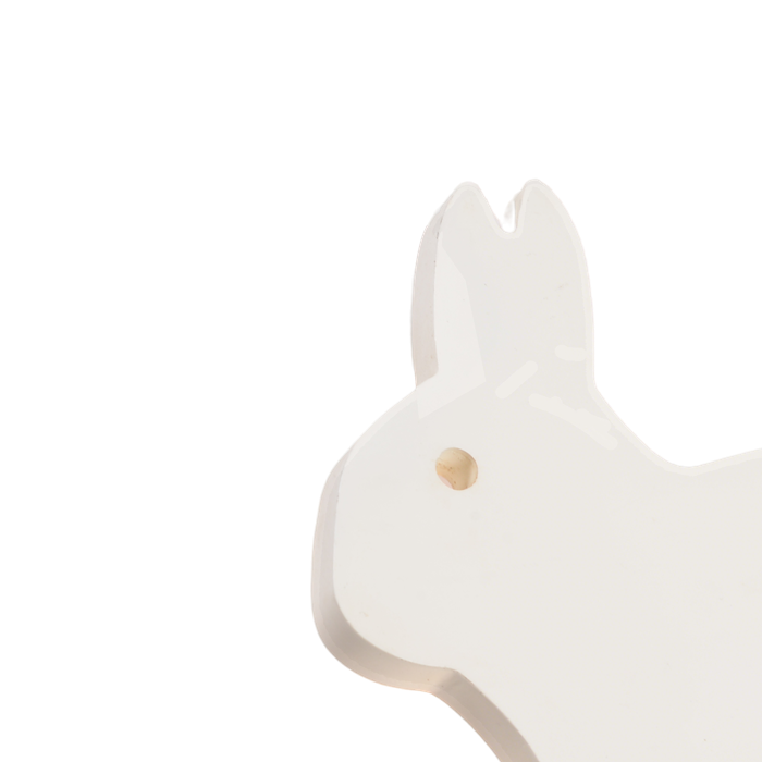 Wall Lamp with White Rabbit-shaped
