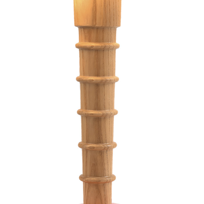 Table Lamp with Red Mushroom lampshade