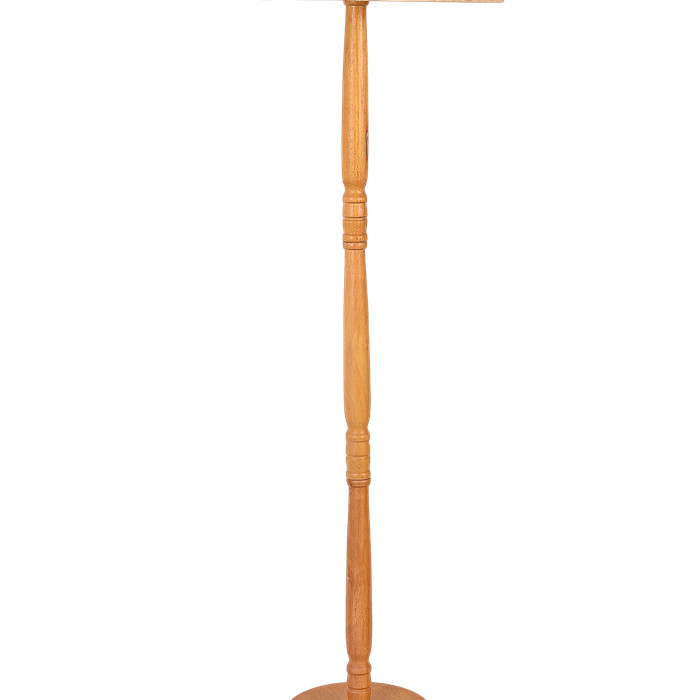 Floor Lamp with Linen Lamp Shade