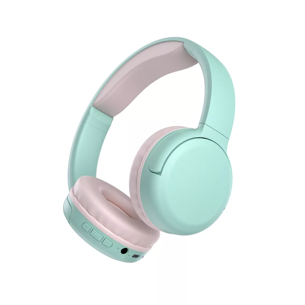 Kids Bluetooth headphones with mic offer safe volume and 60-hour playtime (5)
