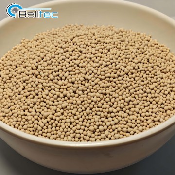 1.6-2.5mm 3-5mm 3A 沸石分子筛球/颗粒吸附剂，具有高分离效率，适用于天然气干燥