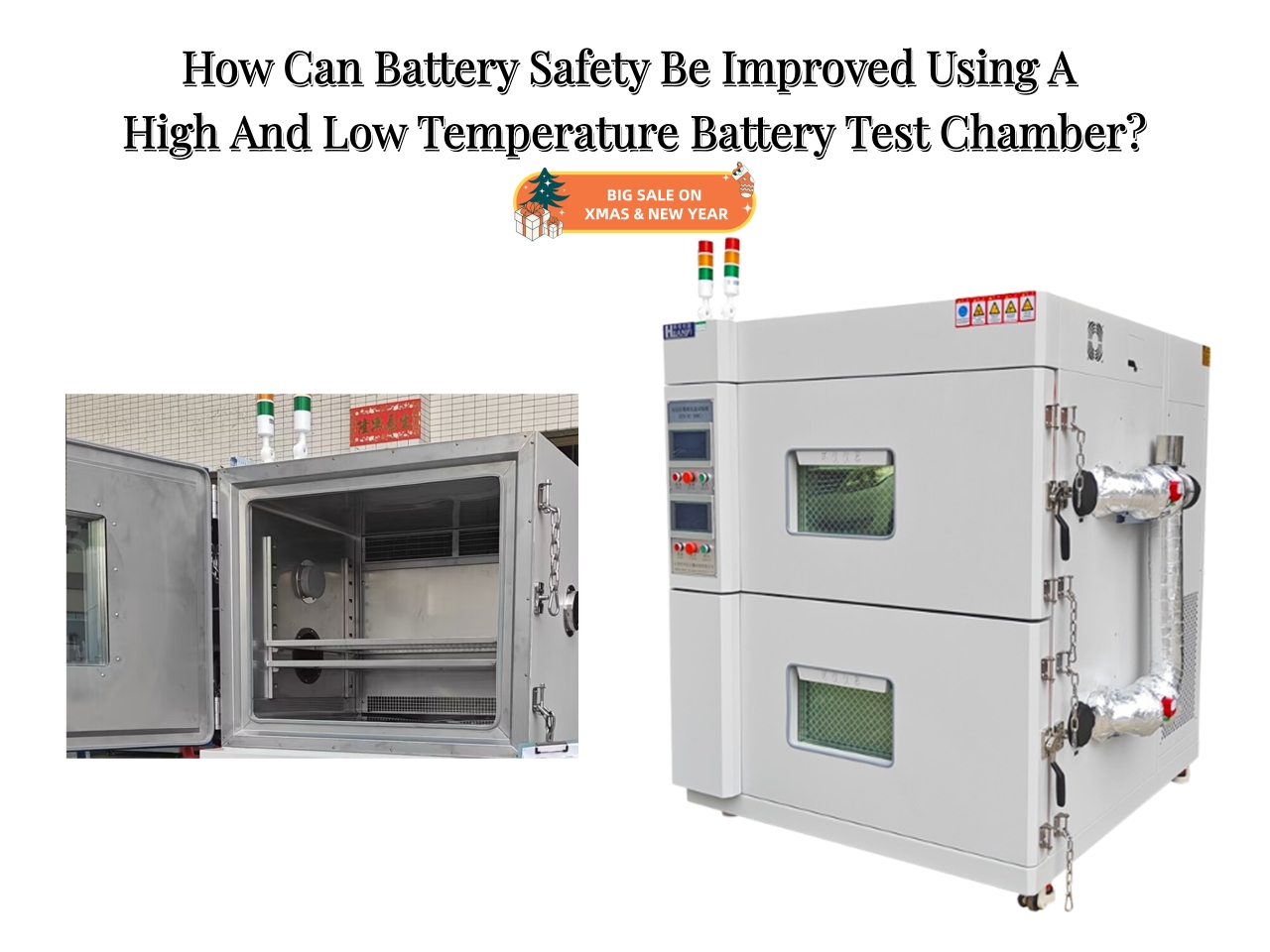 Comment améliorer la sécurité des batteries grâce à une chambre d'essai à haute et basse température ?