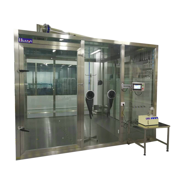 30 cubic meters of purifier performance test chamber(glass/stainless steel)