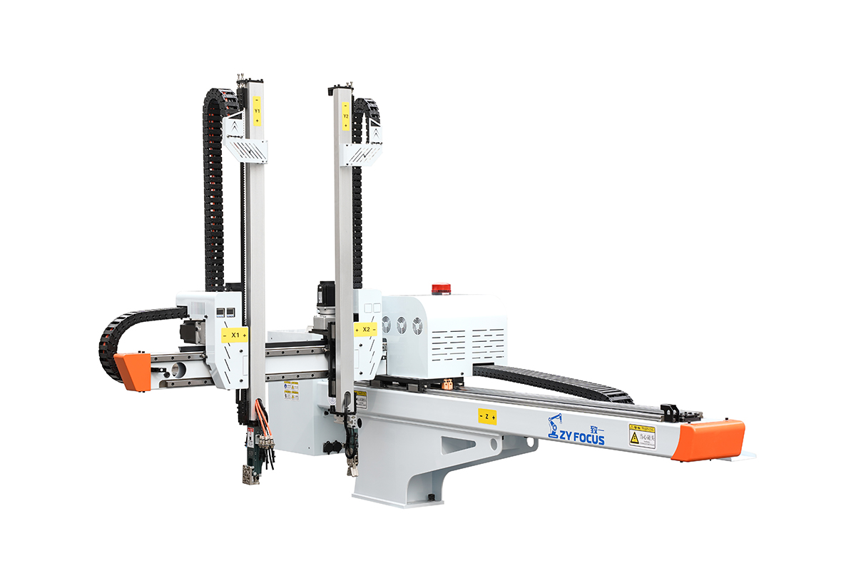 Five Axis Servo Double Arm Single-Section Robot