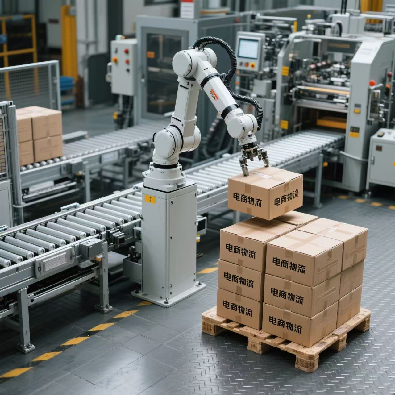 Robots de secció única amb doble braç i servomotors de cinc eixos.jpg