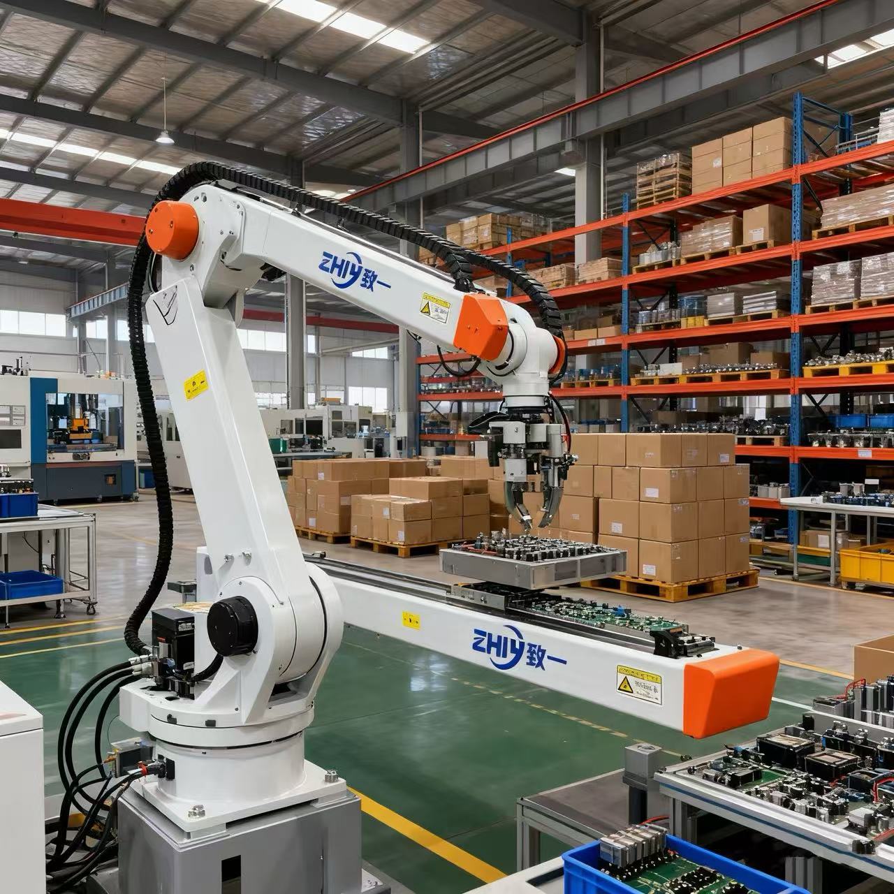 La fase d'aprofundiment de la Indústria 4.0: una previsió panoràmica de les tendències dels servorobots de tres eixos durant els propers cinc anys