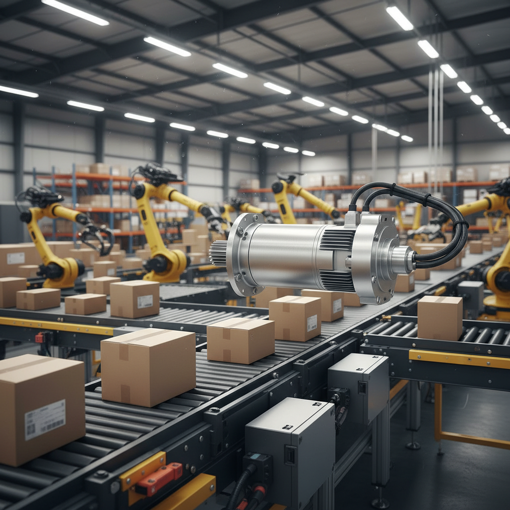Robot Servo For Package Sorting