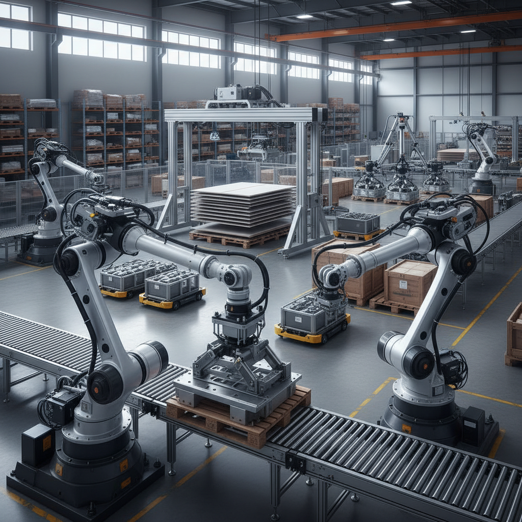 Multi Axis Robots For Material Handling