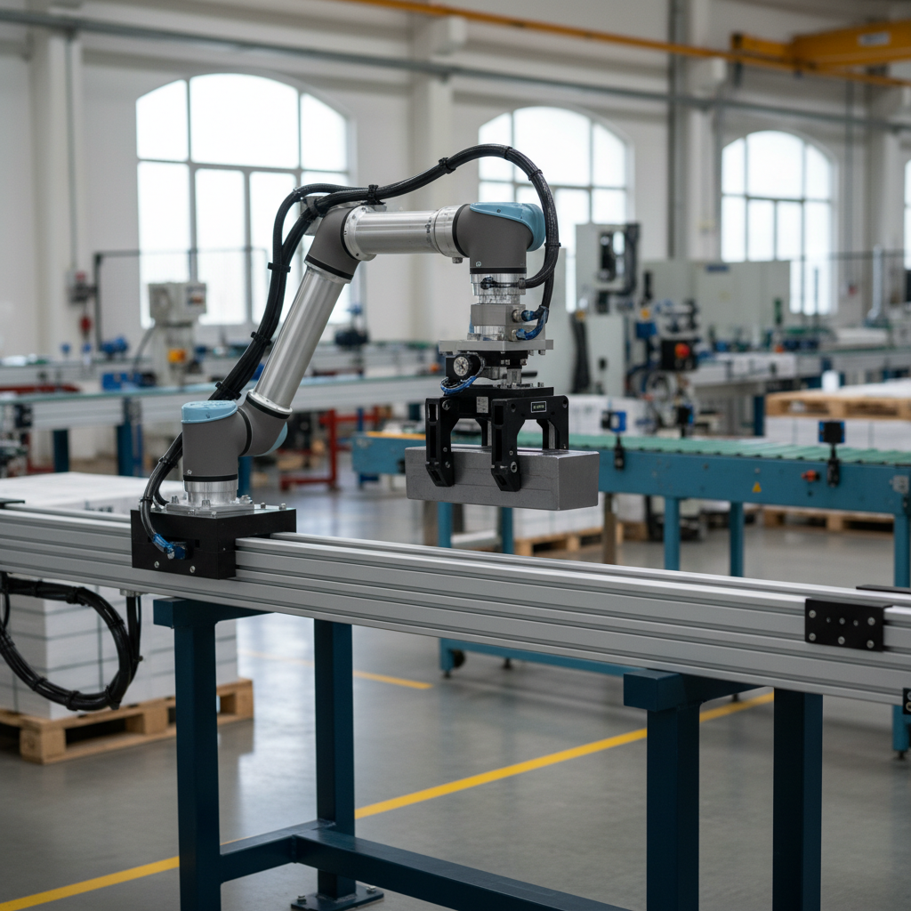 Single Axis Robot Arm For Material Handling