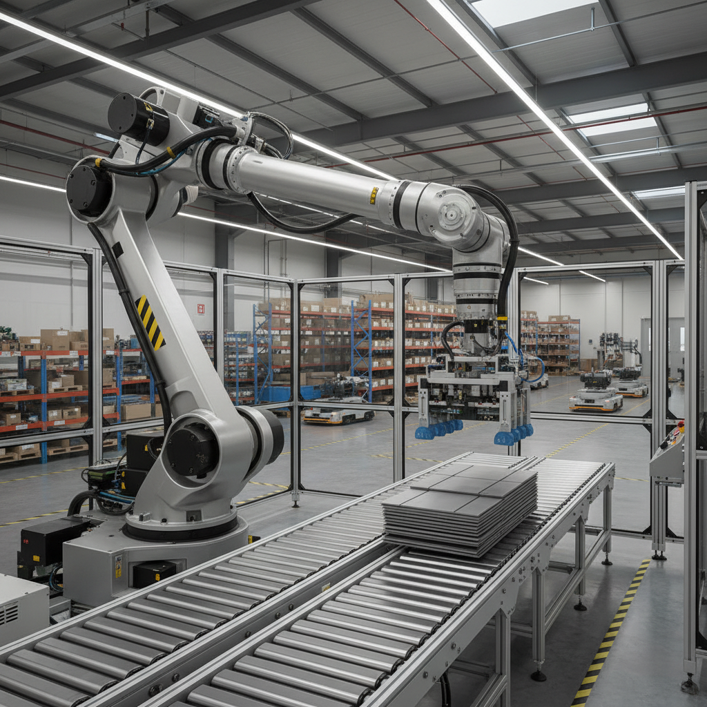 Double Axis Robot Arm For Material Handling