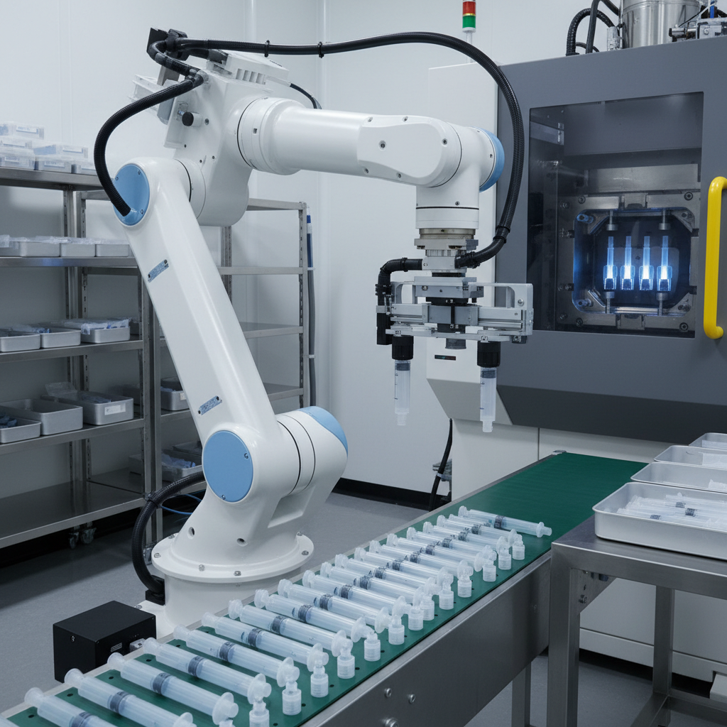 Injection Robot For Pick And Place