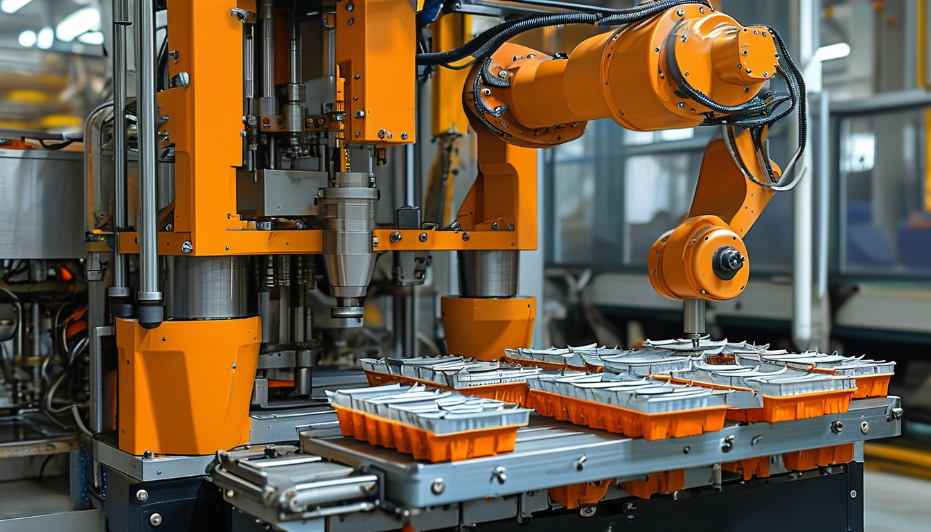 Injection Machine Robot For Package Sorting