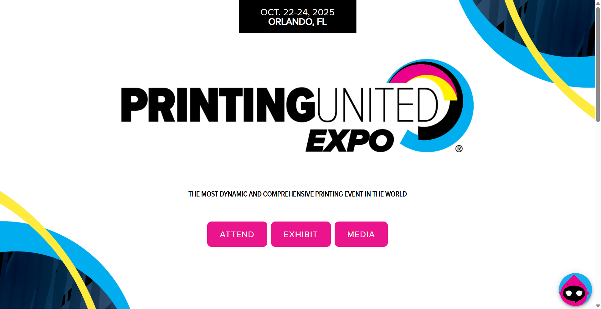 2025 PRINTING UNITED EXPO Exhibition Invitation