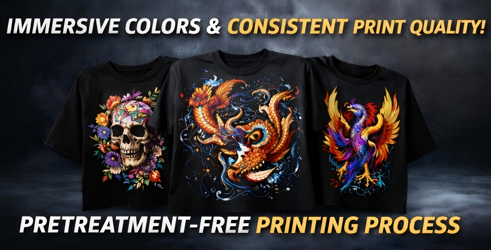 Revolutionizing T-Shirt Printing: ENJET DTG T4 Pro with Pretreatment-Free Technology