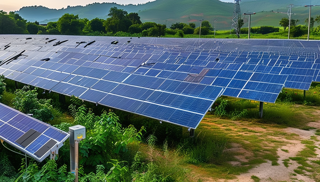 BMS for Solar Lamps
