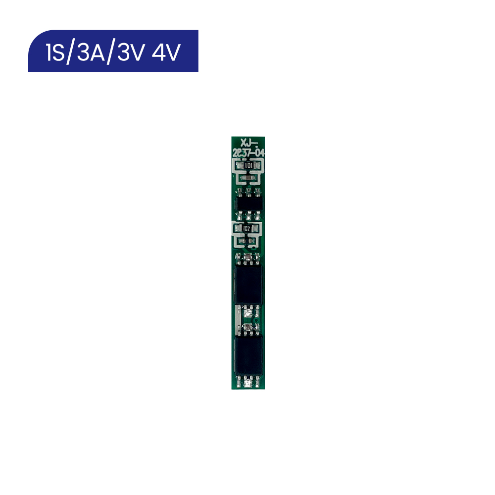 XJ-2837-04 1S 3A support peak current 5A NMC 18650 battery for speakers and small fans