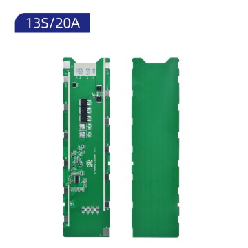 XJ-D356V2 BMS 13S 20A Split Port Charging 3A Discharging 20A for E-bike Scooter LifePO4 NMC Lithium