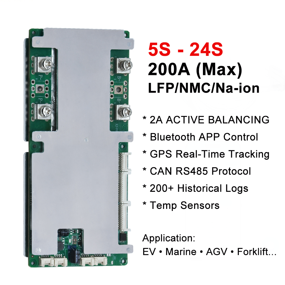 Nouveau BMS GPS XJ : Le BMS intelligent GPS avec communication tout-en-un et équilibrage actif 2 A