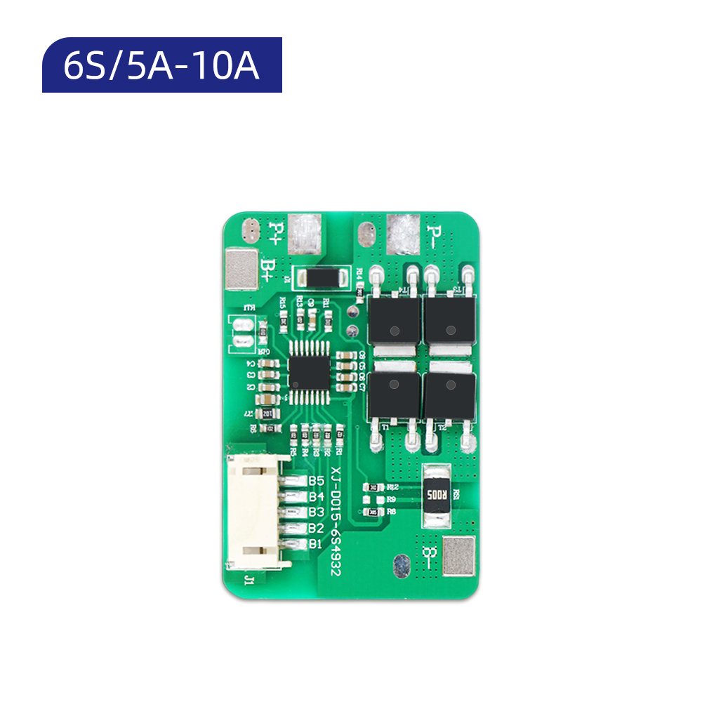 XJ-D015 6S 5A/10A BMS for LifePO4 NMC Li-ion Ba...