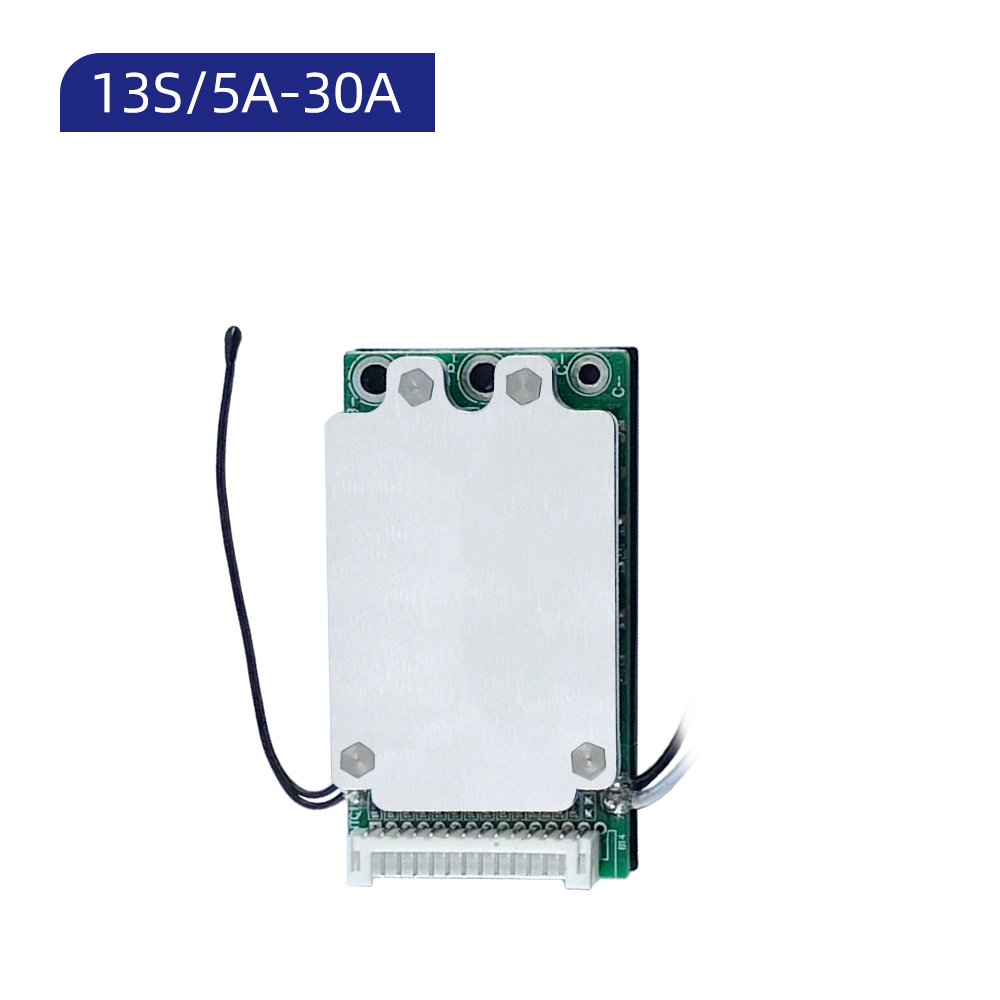 XJ-D308 13S 54V 20A 30A BMS for NMC 3.7V Battery Split Port Charge 5A