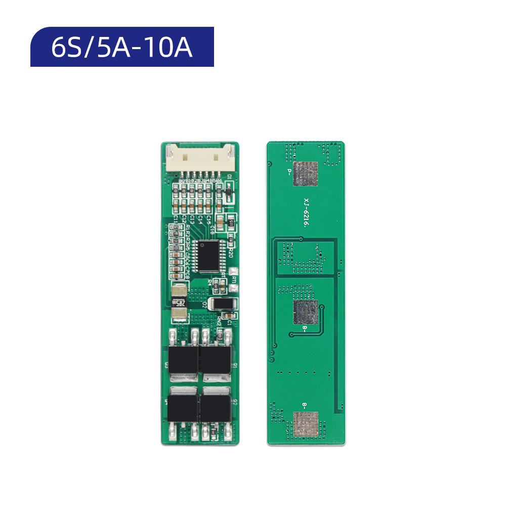 XJ-6216 6S 10A 24V BMS for LifePO4 Li-ion NMC B...
