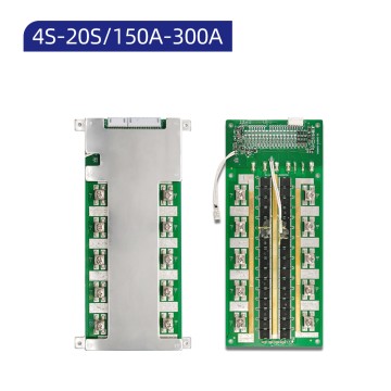 XJ-D038V3 4S-20S 150A-300A Hardware BMS for LifePO4 NMC Sodium Battery with NTC Balance