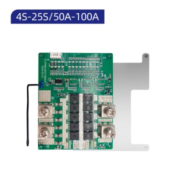 XJ-D386 4S-25S BMS 12V 48V 100A 150A BMS for Electric Vehicles Lifepo4/Li-ion battery packs