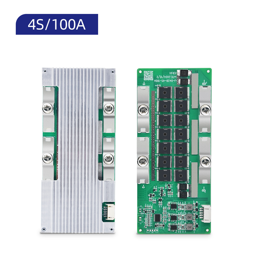 XJ-D428 4S 12V 100A BMS, build-in 1A active balance