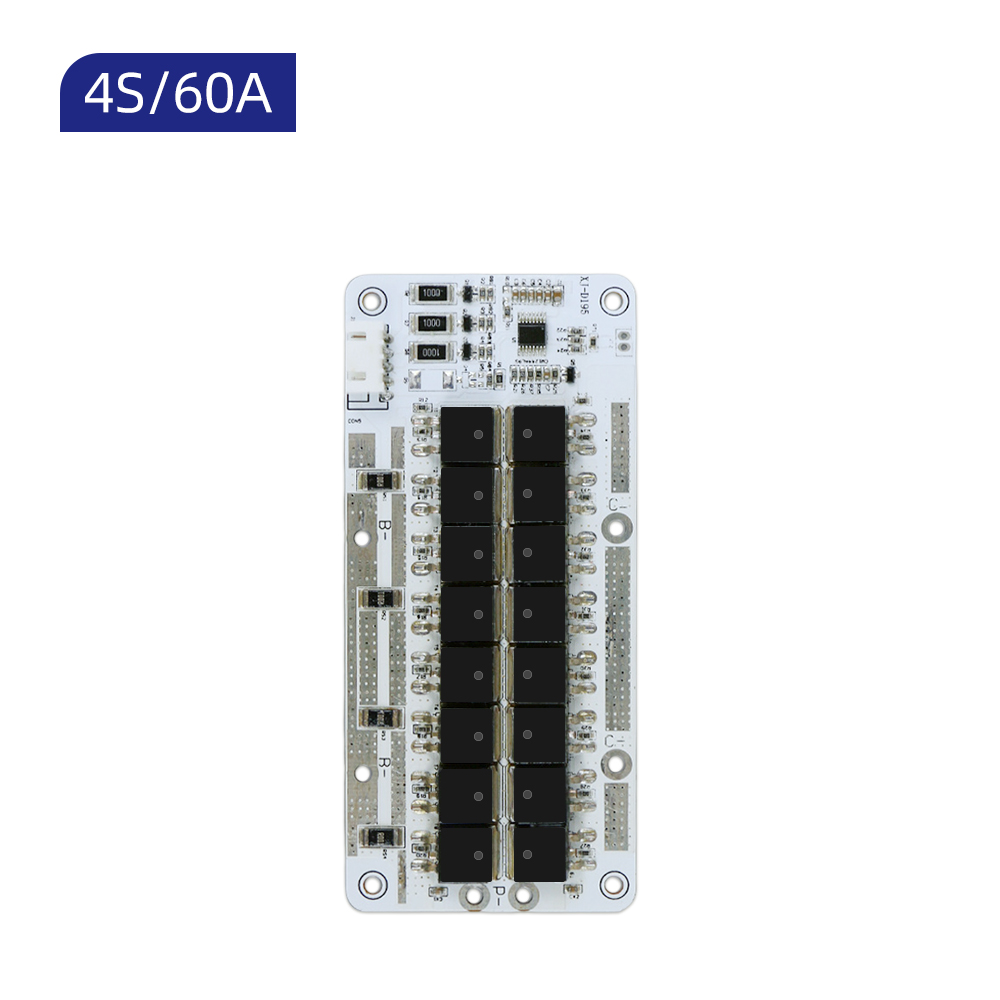 XJ-D195 4S 60A BMS LifePO4 NMC Li-ion Battery M...