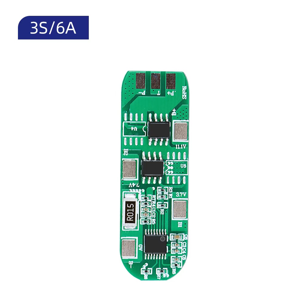 XJ BMS 3S 12V 6A 18650 Lithium-ion Battery Management System BMS 10K NTC
