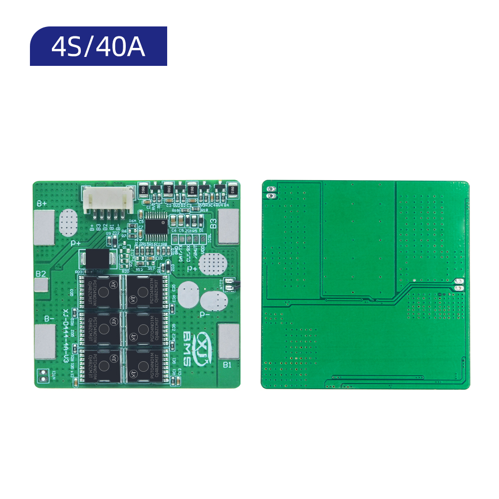XJ-D444 4S 40A 12V Motorcycle Starting BMS LifePO4/NMC Battery
