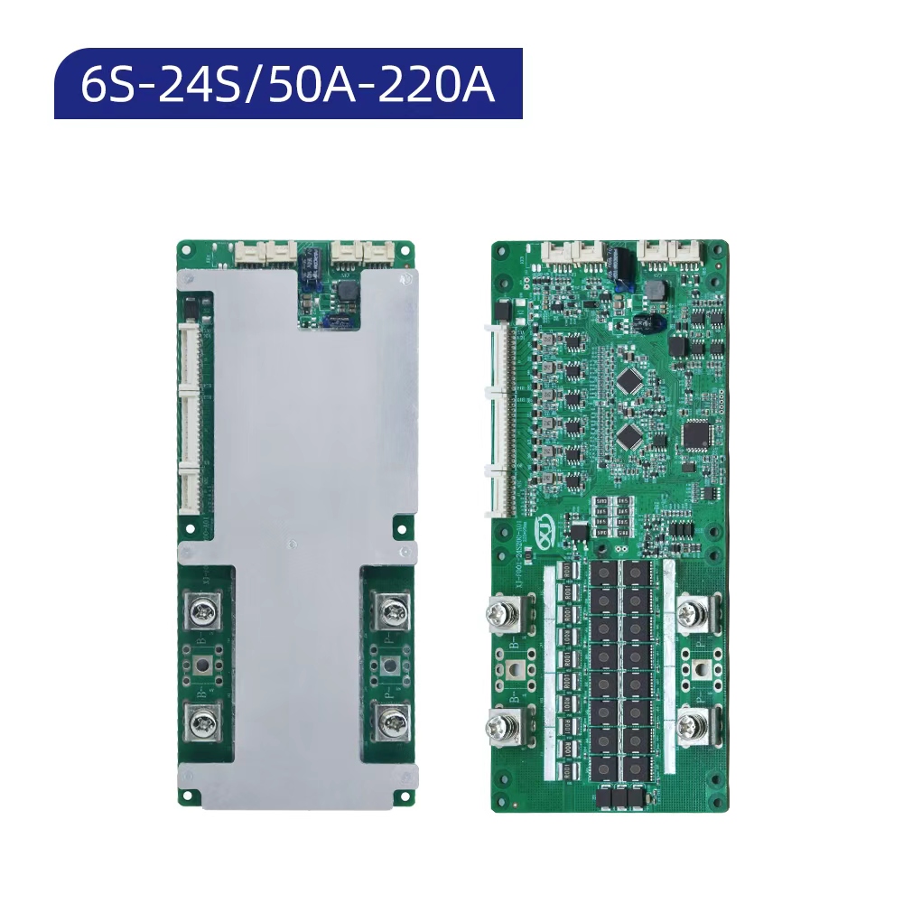 XJ GPS BMS RS485 CAN Bluetooth 6S~24S 50A~220A BMS with 2A Active Balance