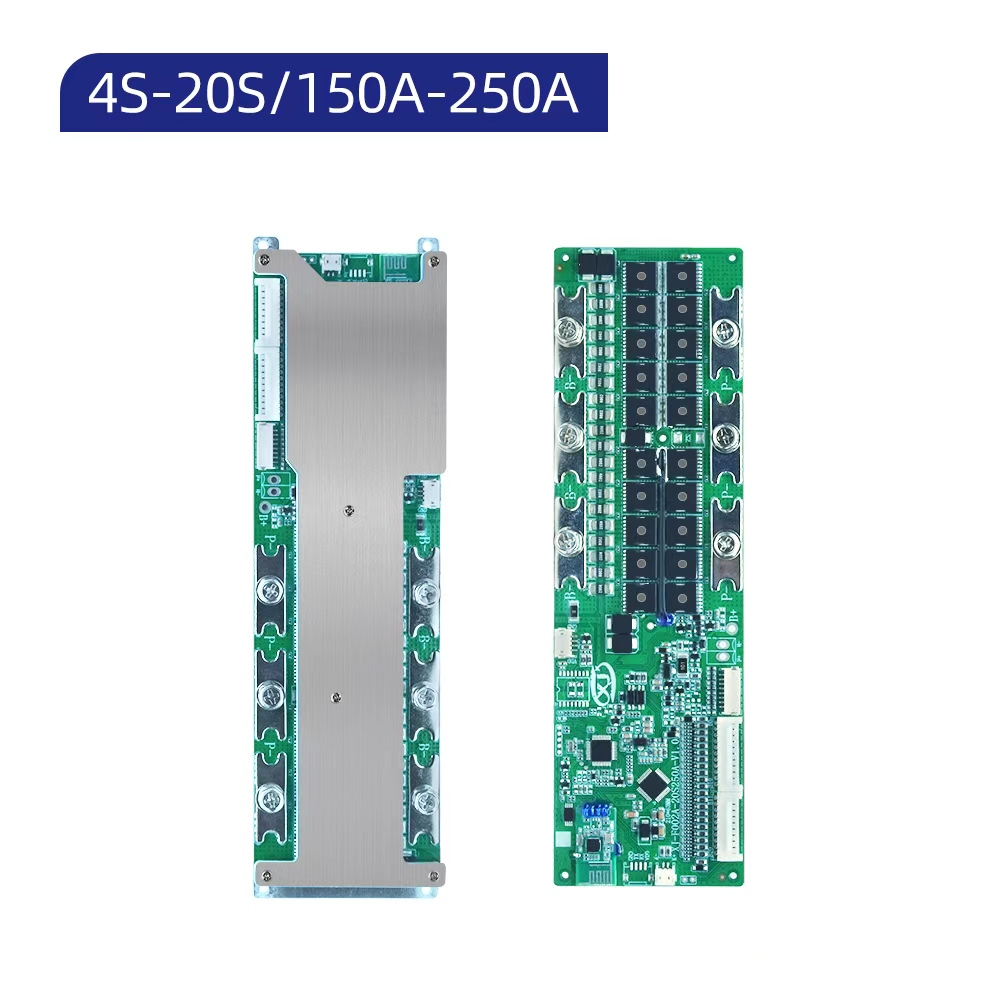 XJ-F002A 4S-20S 150A-250A Smart Bluetooth RS485/UART Balance NTC BMS